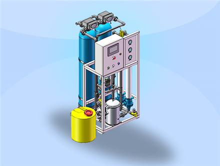1T/H(每小時出水1噸)超濾凈水設備