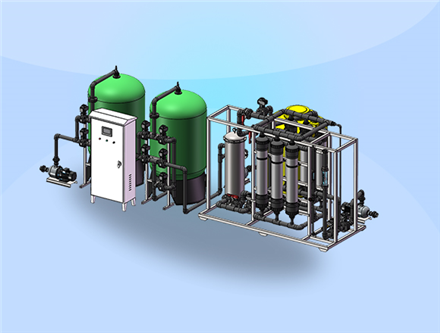 8~10T/H(每小時(shí)出水8~10噸)超濾凈水設(shè)備